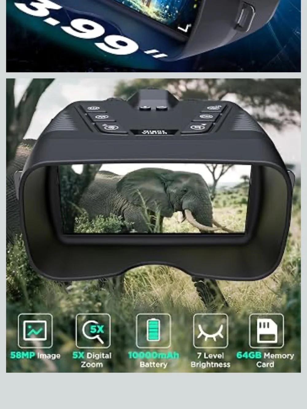 Brand new 4K night vision goggles night vision binoculars